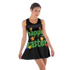 Happy Easter Cotton Racerback Dress by Valentinaart