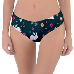 Easter Bunny  Reversible Classic Bikini Bottoms by Valentinaart