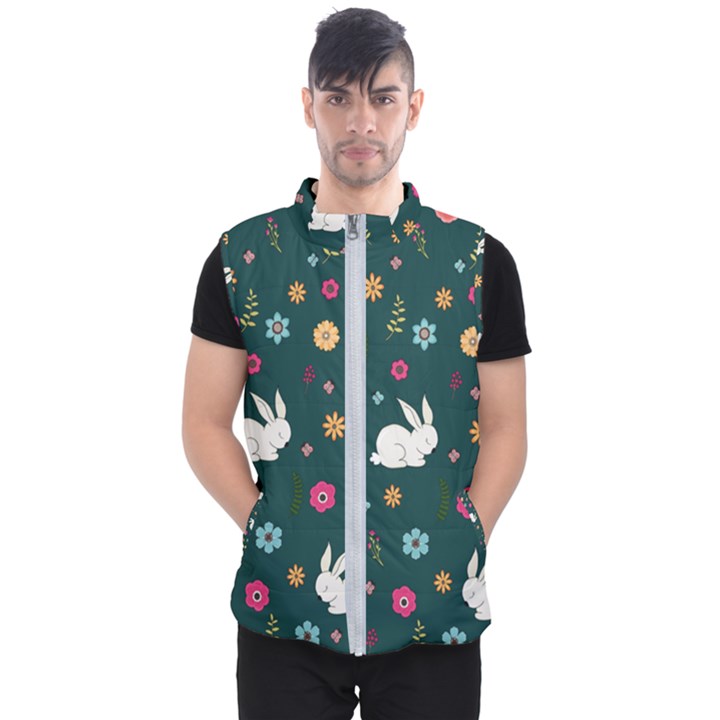 Easter bunny  Men s Puffer Vest