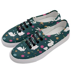 Easter Bunny  Women s Classic Low Top Sneakers by Valentinaart