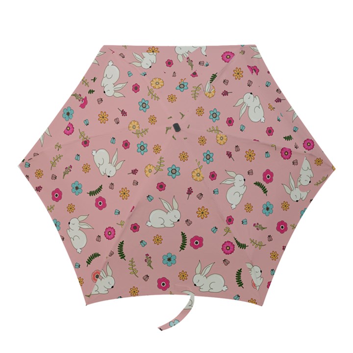 Easter bunny  Mini Folding Umbrellas