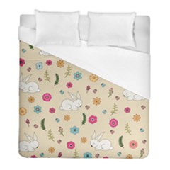 Easter Bunny  Duvet Cover (full/ Double Size) by Valentinaart