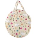 Easter bunny  Giant Round Zipper Tote View2