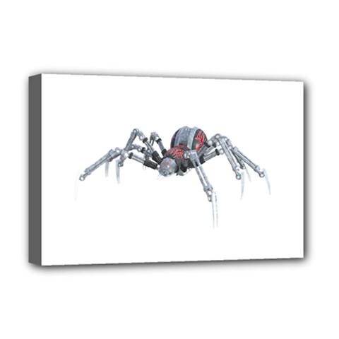 Bionic Spider Cartoon Deluxe Canvas 18  X 12   by ImagineWorld