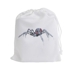 Bionic Spider Cartoon Drawstring Pouches (xxl) by ImagineWorld