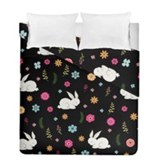 Easter Bunny  Duvet Cover Double Side (full/ Double Size) by Valentinaart