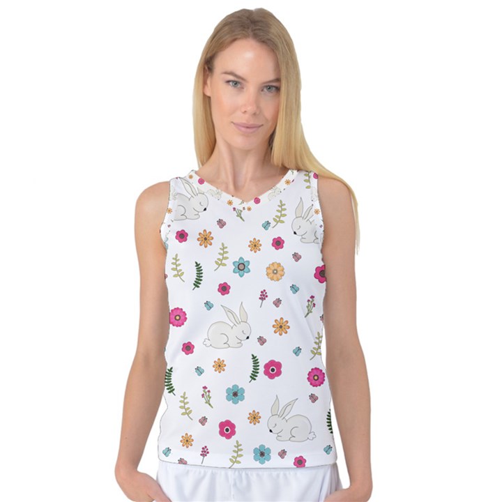 Easter bunny  Women s Basketball Tank Top