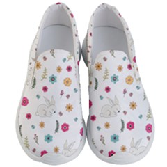 Easter Bunny  Men s Lightweight Slip Ons by Valentinaart