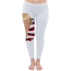 Trump Usa Flag Classic Winter Leggings