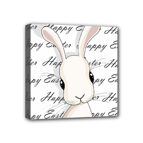 Easter Bunny  Mini Canvas 4  X 4  by Valentinaart