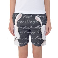 Easter Bunny  Women s Basketball Shorts by Valentinaart