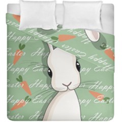 Easter Bunny  Duvet Cover Double Side (king Size)