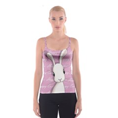 Easter Bunny  Spaghetti Strap Top by Valentinaart