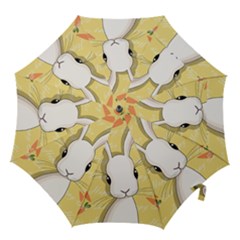 Easter Bunny  Hook Handle Umbrellas (large) by Valentinaart