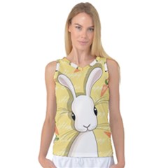 Easter Bunny  Women s Basketball Tank Top by Valentinaart