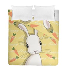 Easter Bunny  Duvet Cover Double Side (full/ Double Size) by Valentinaart