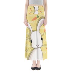 Easter Bunny  Full Length Maxi Skirt by Valentinaart