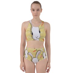 Easter Bunny  Racer Back Bikini Set by Valentinaart