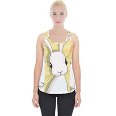 Easter Bunny  Piece Up Tank Top