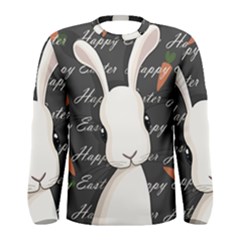 Easter Bunny  Men s Long Sleeve Tee by Valentinaart