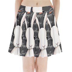 Easter Bunny  Pleated Mini Skirt by Valentinaart