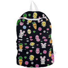 Easter Kawaii Pattern Foldable Lightweight Backpack by Valentinaart