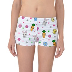 Easter Kawaii Pattern Boyleg Bikini Bottoms by Valentinaart