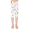 Easter Kawaii Pattern Kids  Capri Leggings  View1