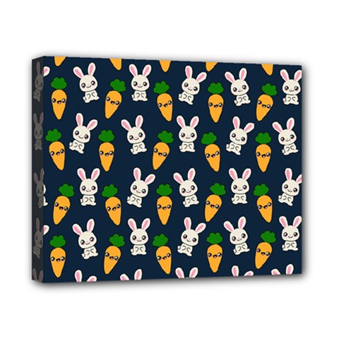 Easter Kawaii Pattern Canvas 10  X 8  by Valentinaart