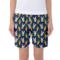 Easter Kawaii Pattern Women s Basketball Shorts by Valentinaart