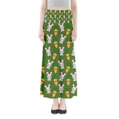 Easter Kawaii Pattern Full Length Maxi Skirt by Valentinaart