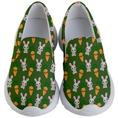 Easter Kawaii Pattern Kid s Lightweight Slip Ons by Valentinaart