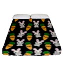 Easter Kawaii Pattern Fitted Sheet (Queen Size) View1