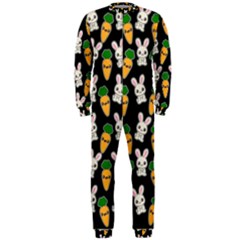 Easter Kawaii Pattern Onepiece Jumpsuit (men)  by Valentinaart