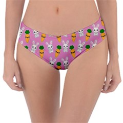 Easter Kawaii Pattern Reversible Classic Bikini Bottoms by Valentinaart