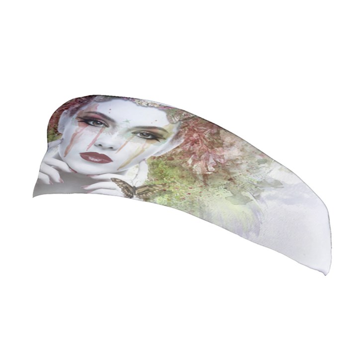 Woman Face Abstract Colorful Stretchable Headband