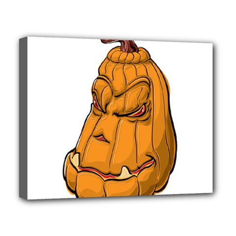 Sleeping Pumpkin Deluxe Canvas 20  X 16   by ImagineWorld