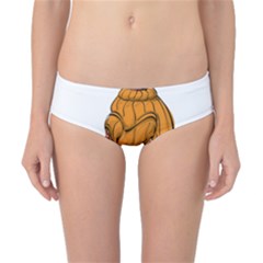 Sleeping Pumpkin Classic Bikini Bottoms