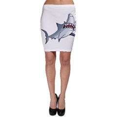 Scary Cute Shark Bodycon Skirt by ImagineWorld