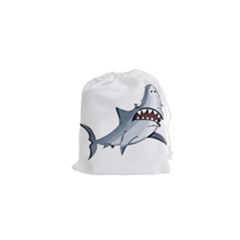 Scary Cute Shark Drawstring Pouches (xs)  by ImagineWorld