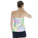 Color Wheel 3d Pastels Pale Pink Strapless Top View2