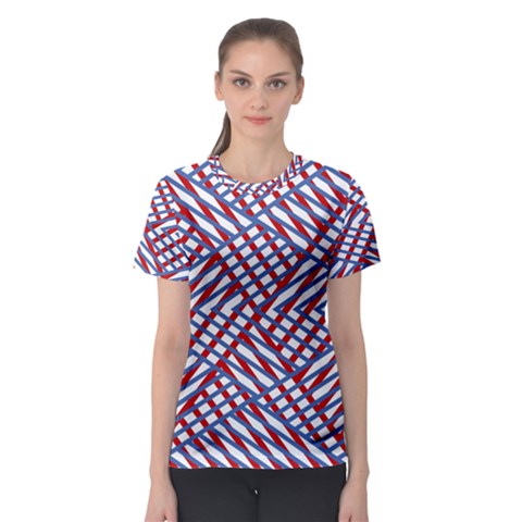 Abstract Chaos Confusion Women s Sport Mesh Tee by Nexatart