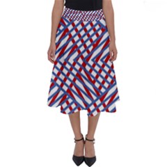 Abstract Chaos Confusion Perfect Length Midi Skirt by Nexatart