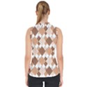 Fabric Texture Geometric Shell Top View2