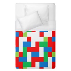 Geometric Maze Chaos Dynamic Duvet Cover (single Size) by Nexatart