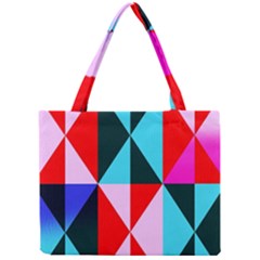 Geometric Pattern Design Angles Mini Tote Bag by Nexatart