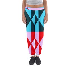 Geometric Pattern Design Angles Women s Jogger Sweatpants by Nexatart