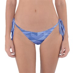 Texture Wood Slats Geometric Aztec Reversible Bikini Bottom by Nexatart