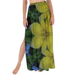 Fantasy Plumeria Decorative Real And Mandala Maxi Chiffon Tie-up Sarong by pepitasart