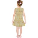 Wood Texture Grain Light Oak Kids  Tunic Dress View2